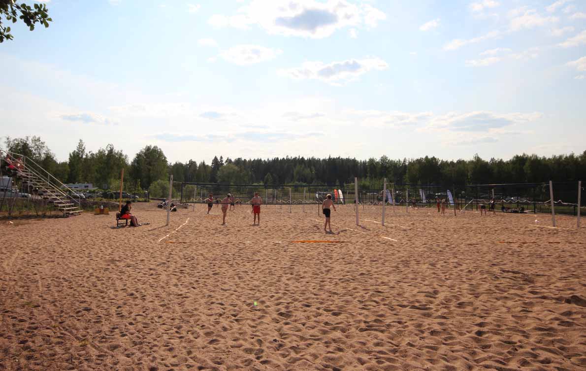 Käyrälammen uimaranta, Kouvola.