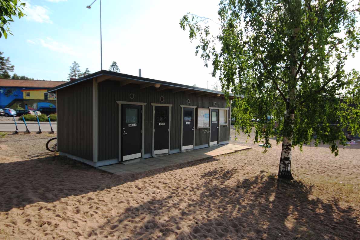 Käyrälammen uimaranta, Kouvola.