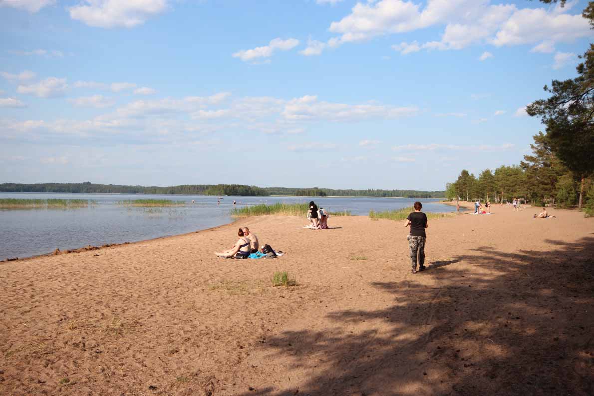 Särkkien uimaranta, Kouvola.