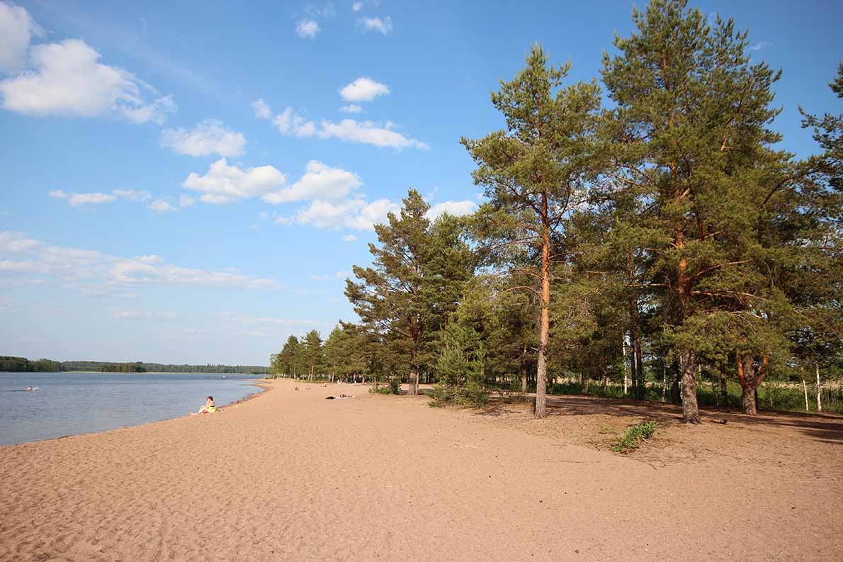 Särkkien uimaranta, Kouvola.