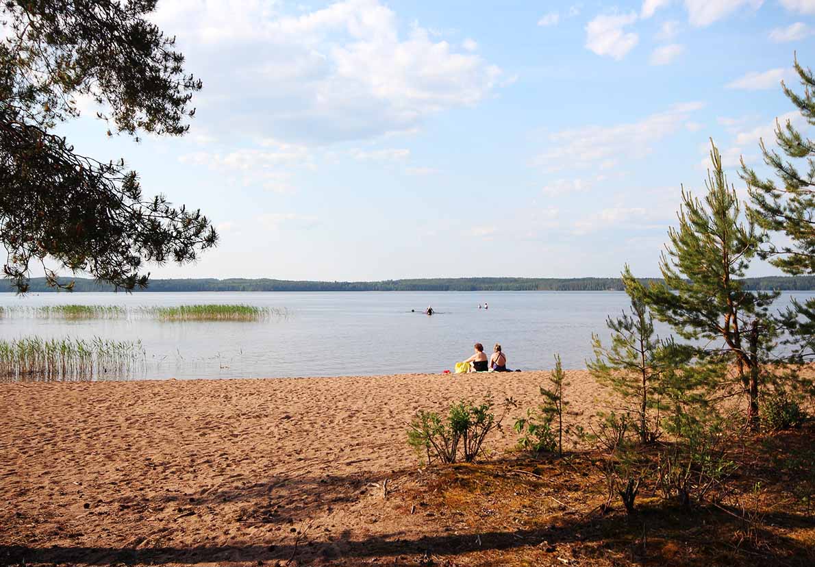 Särkkien uimaranta, Kouvola.