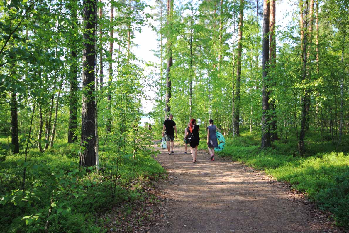 Särkkien uimaranta, Kouvola.