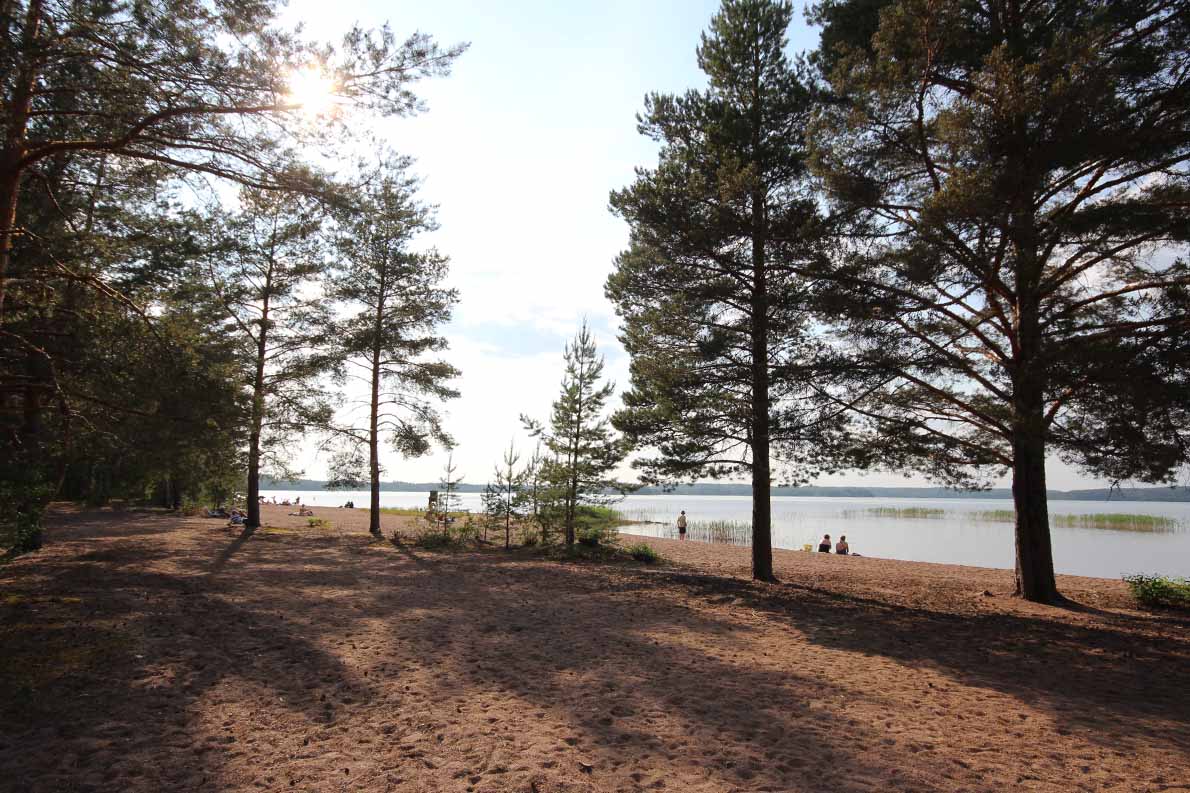 Särkkien uimaranta, Kouvola.
