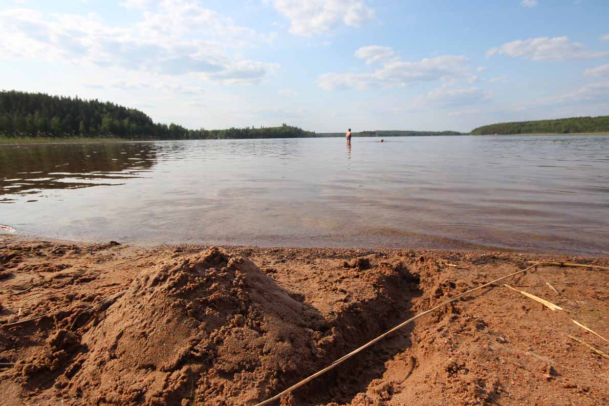 Vennan uimaranta, Kouvola.