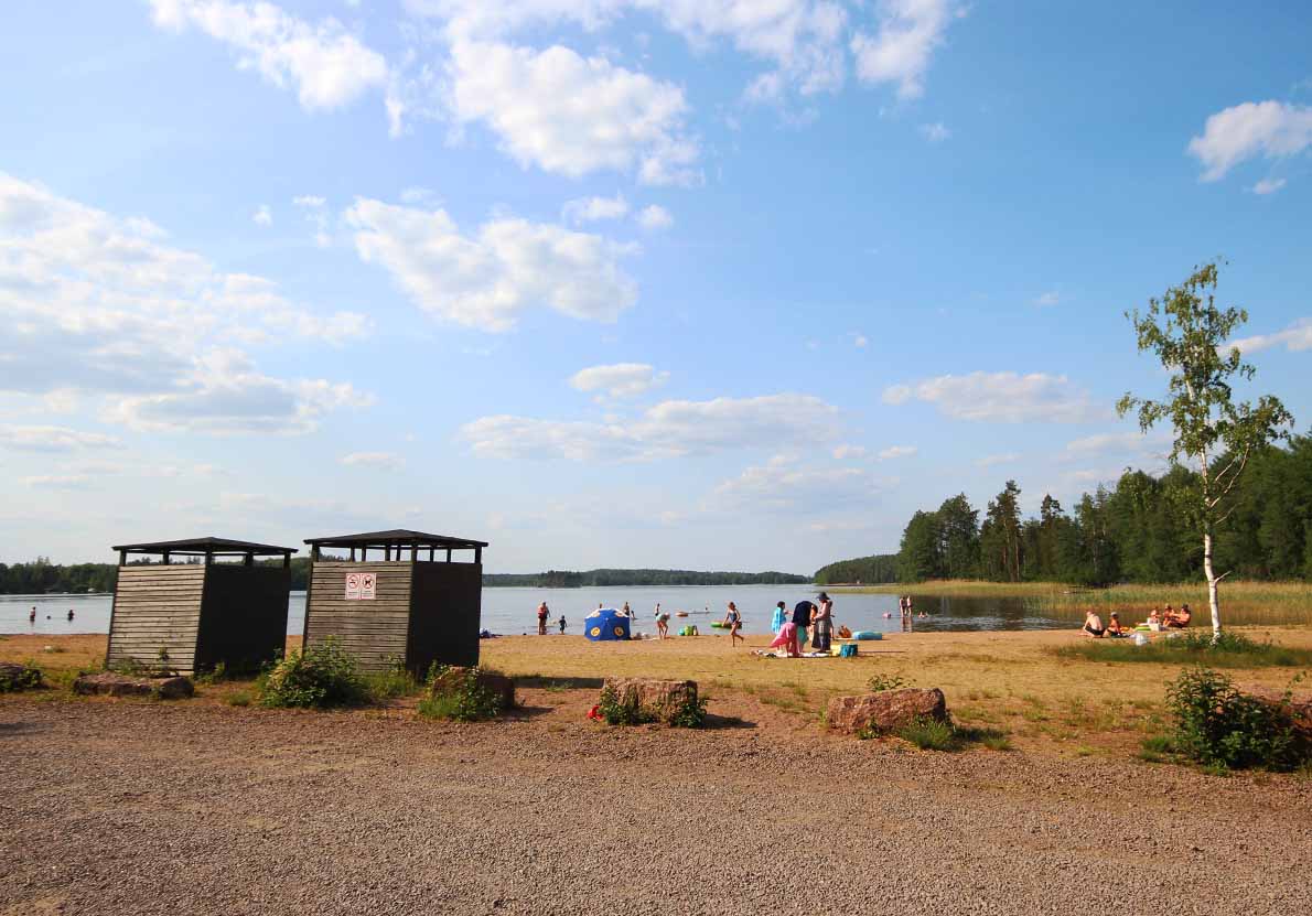 Vennan uimaranta, Kouvola.