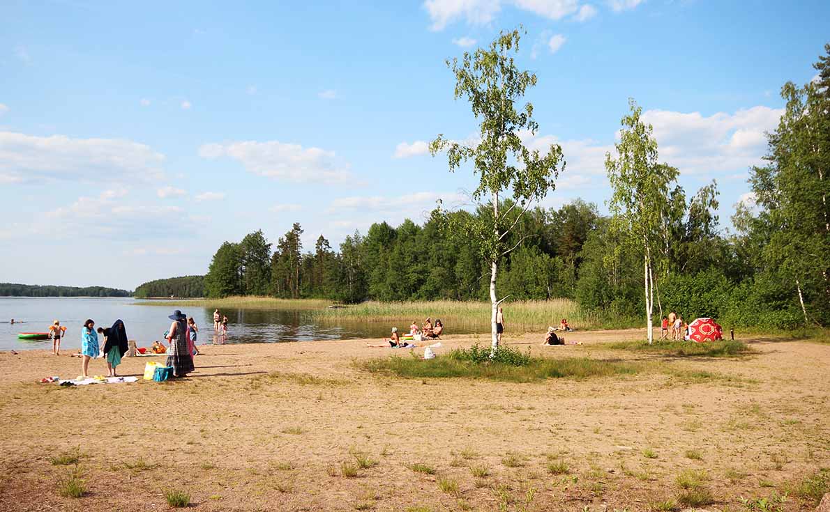 Vennan uimaranta, Kouvola.