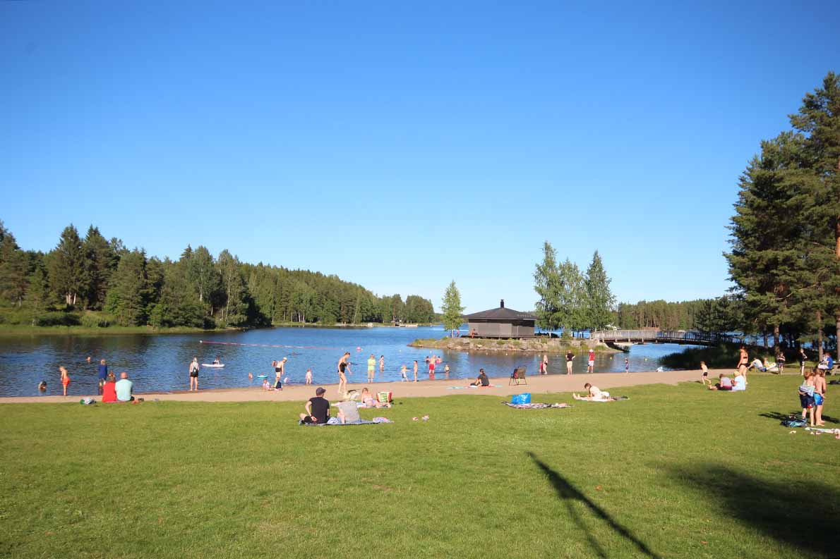 Rauhalahden uimaranta, Kuopio
