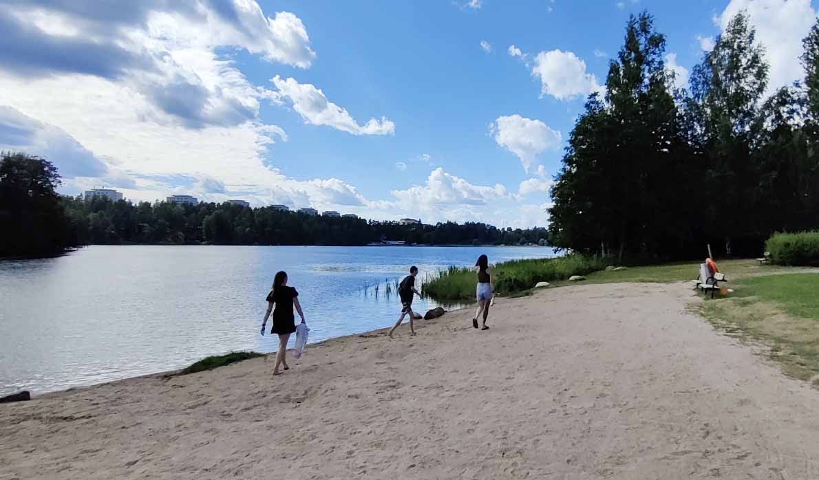 Suopursunpuiston virkistysranta, Lahti.