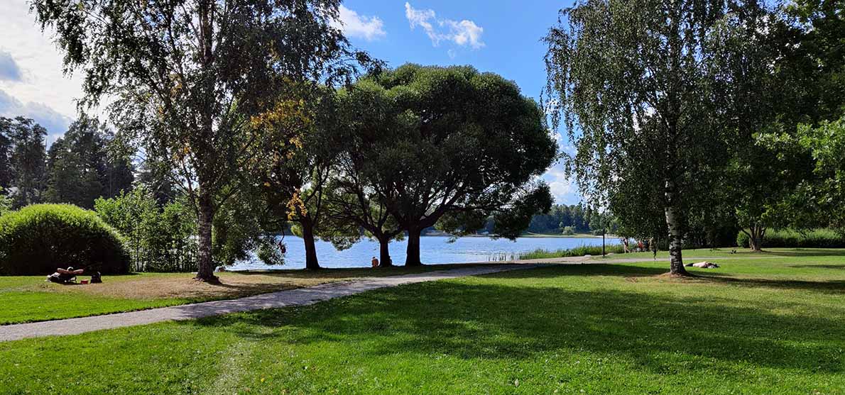 Suopursunpuiston virkistysranta, Lahti.