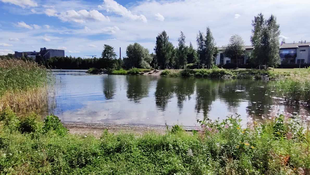 Teeluodon virkistysranta, Lahti.