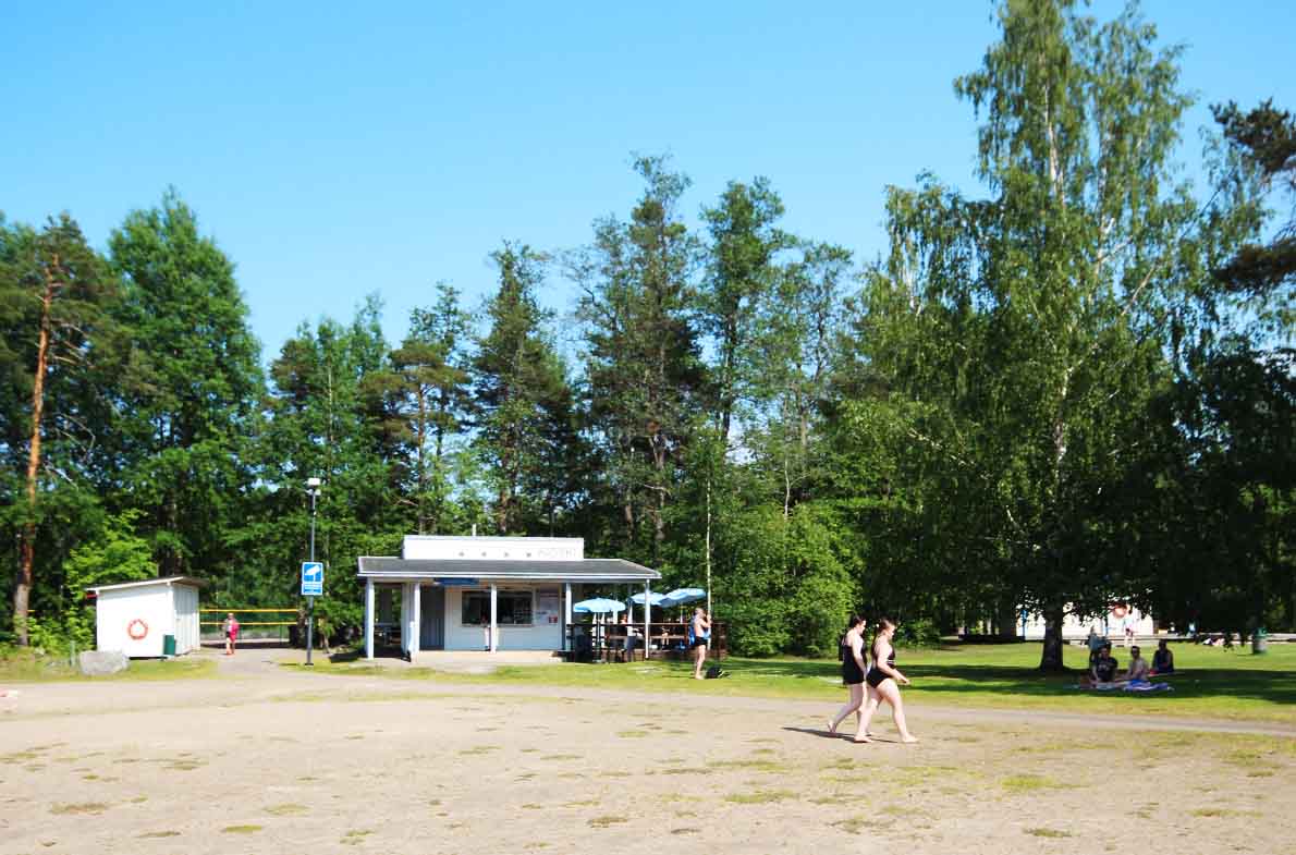 Myllysaaren uimaranta, Lappeenranta.