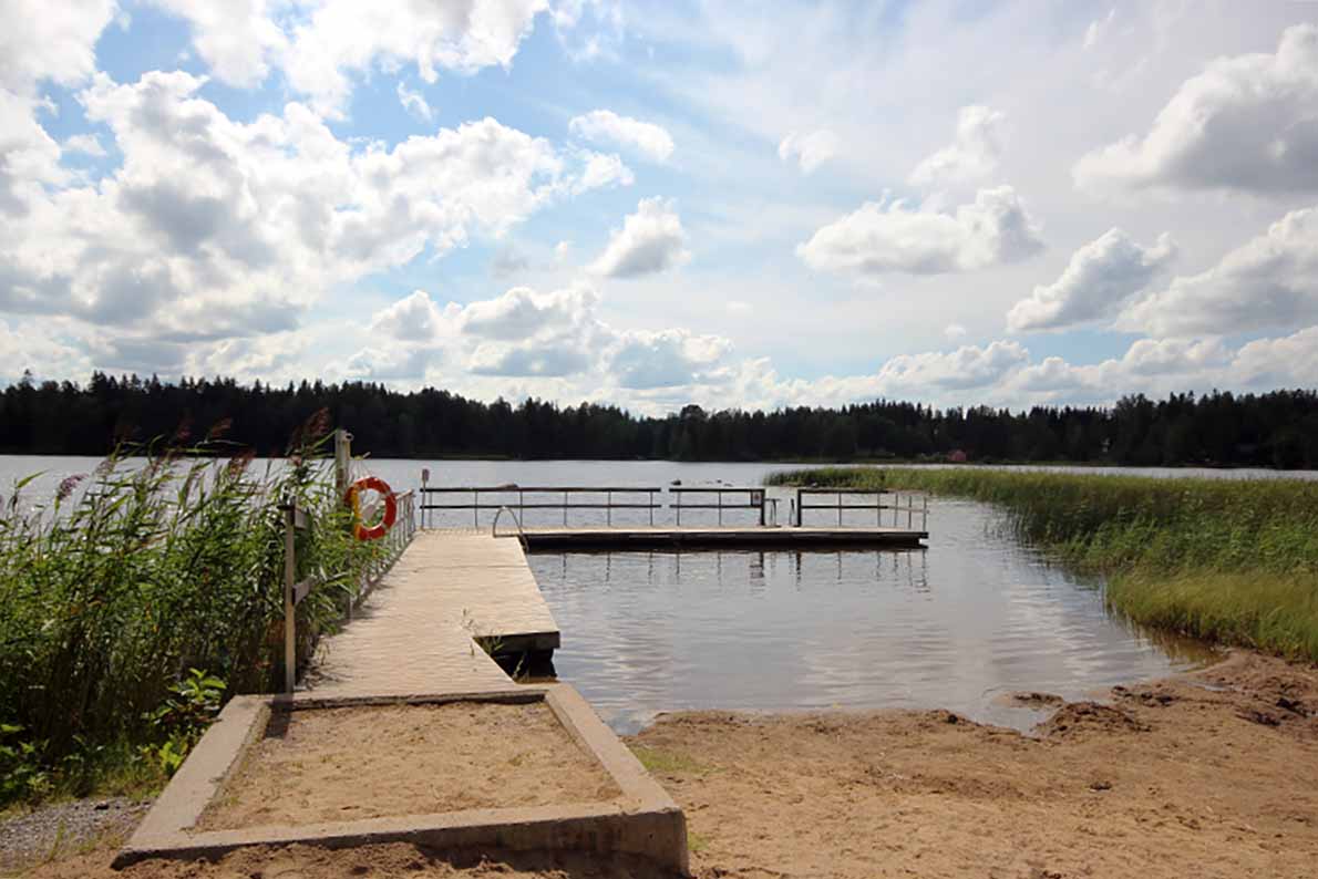 Paunun uimaranta, Lempäälä.