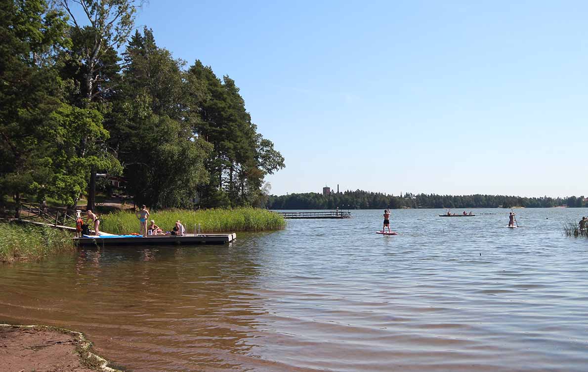 Järvelän uimaranta, Lieto.