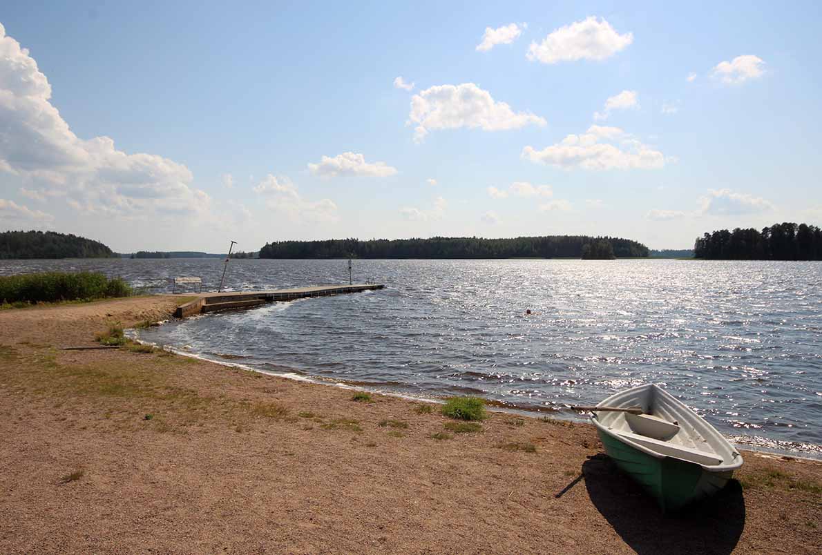 Kirkonkylän uimaranta, Loppi.