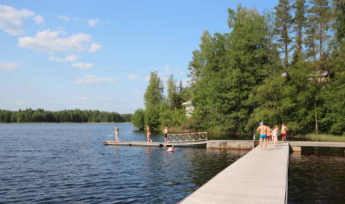 Taavetin uimaranta, Luumäki.