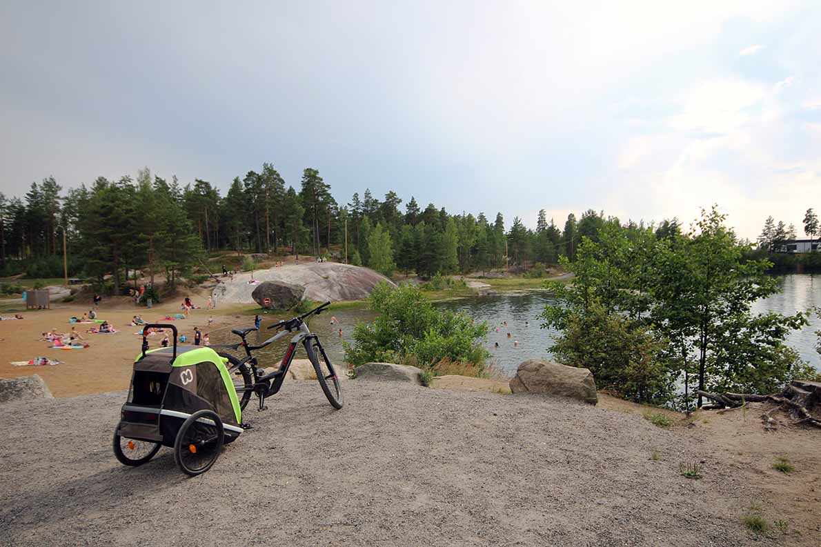 Isonkiven uimaranta, Masku.