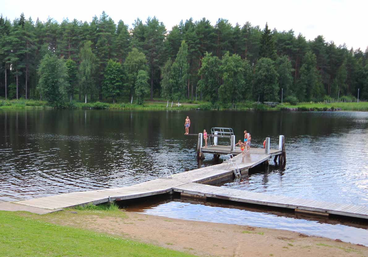 Pankalammen uimaranta, Mikkeli.