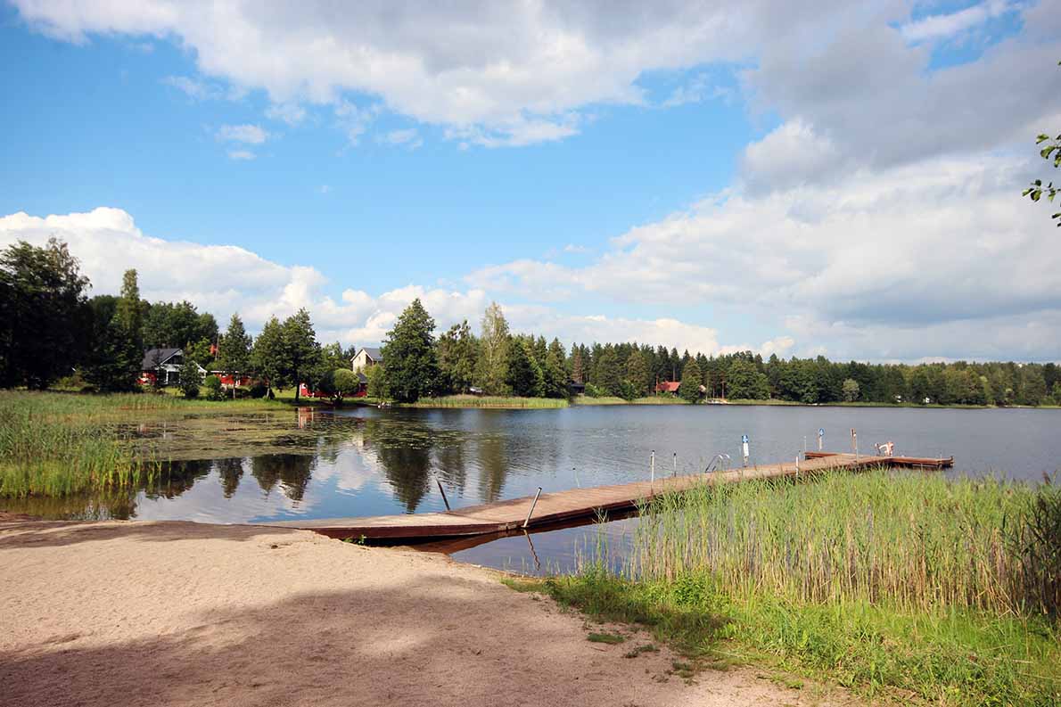Syväjärven uimaranta, Myrskylä.
