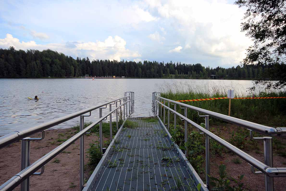 Vanhainkodin uimaranta, Nokia.