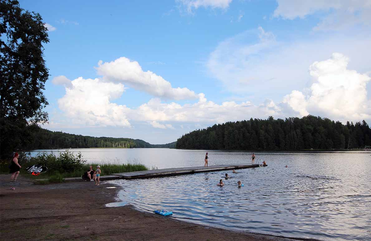 Vanhainkodin uimaranta, Nokia.