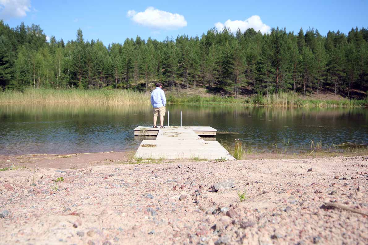 Kangastuvan uimapaikka, Oripää.