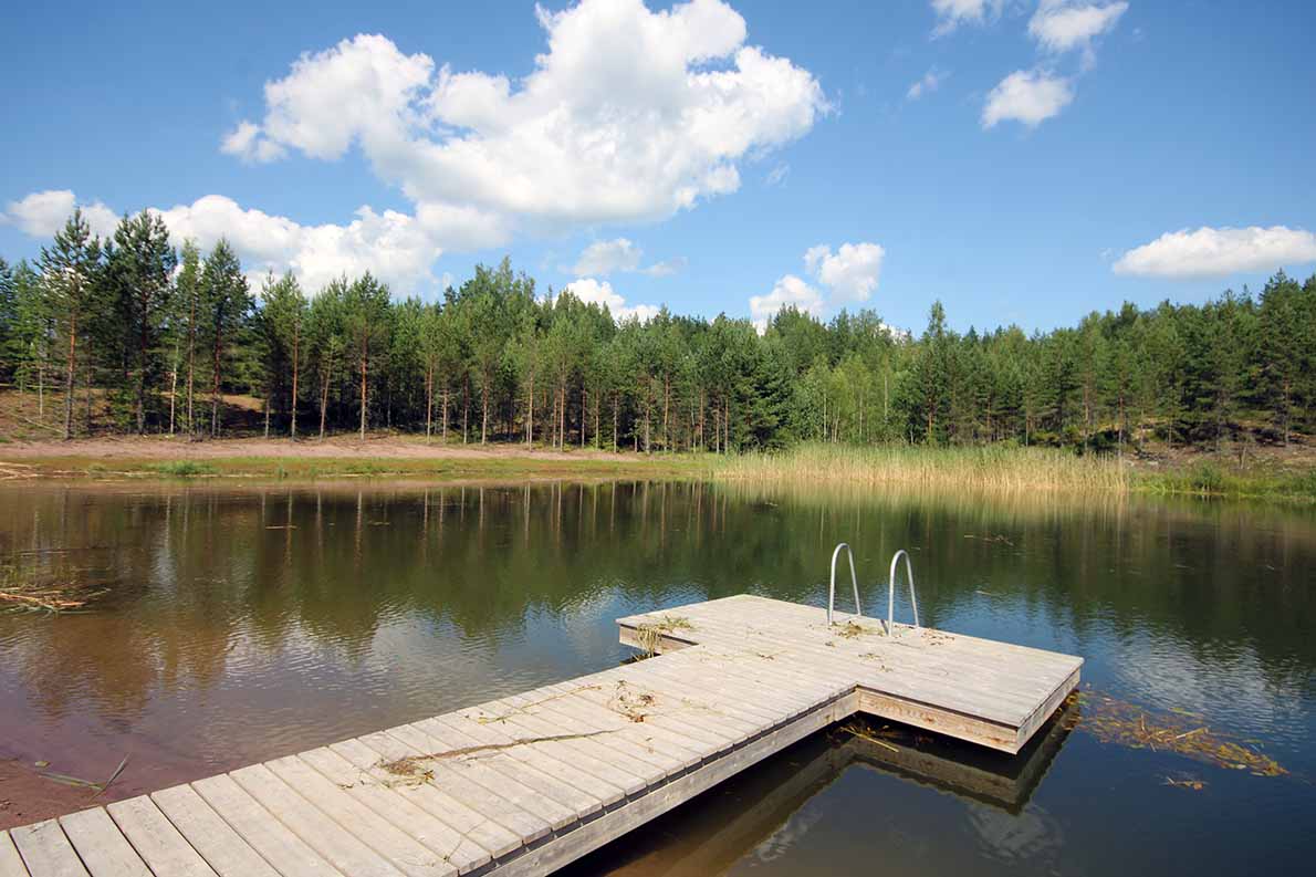 Kangastuvan uimapaikka, Oripää.