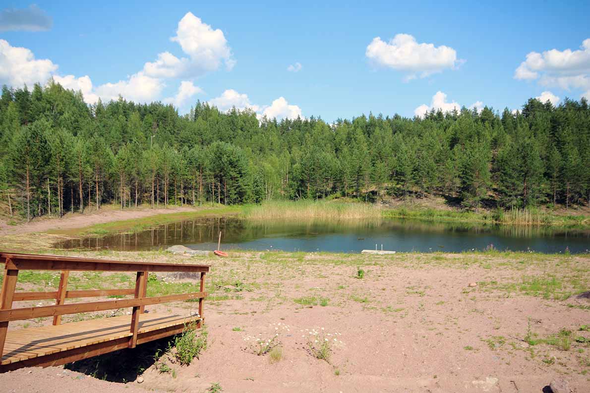 Kangastuvan uimapaikka, Oripää.