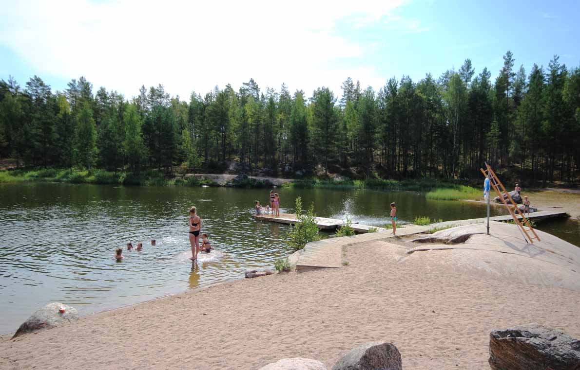 Hiekkahelmen maauimala, Paimio.