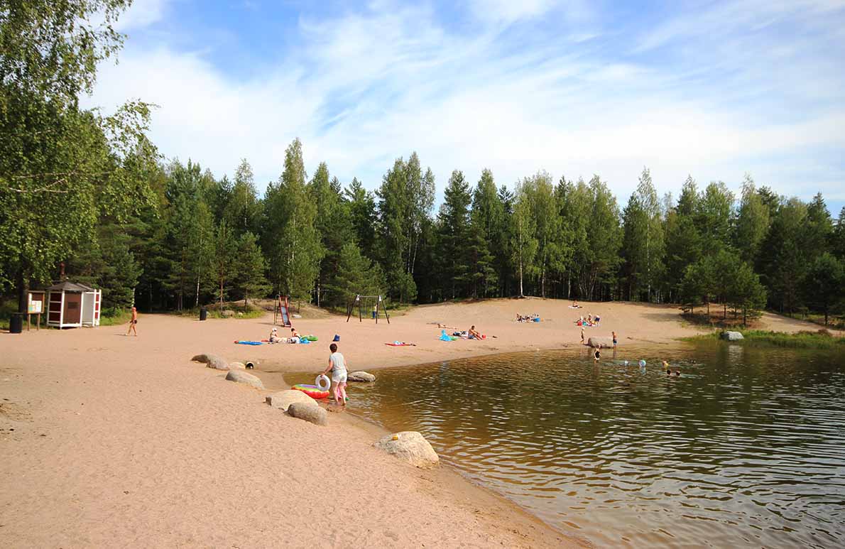 Hiekkahelmen maauimala, Paimio.