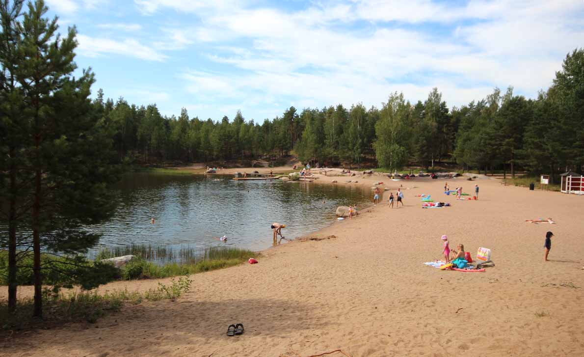 Hiekkahelmen maauimala, Paimio.