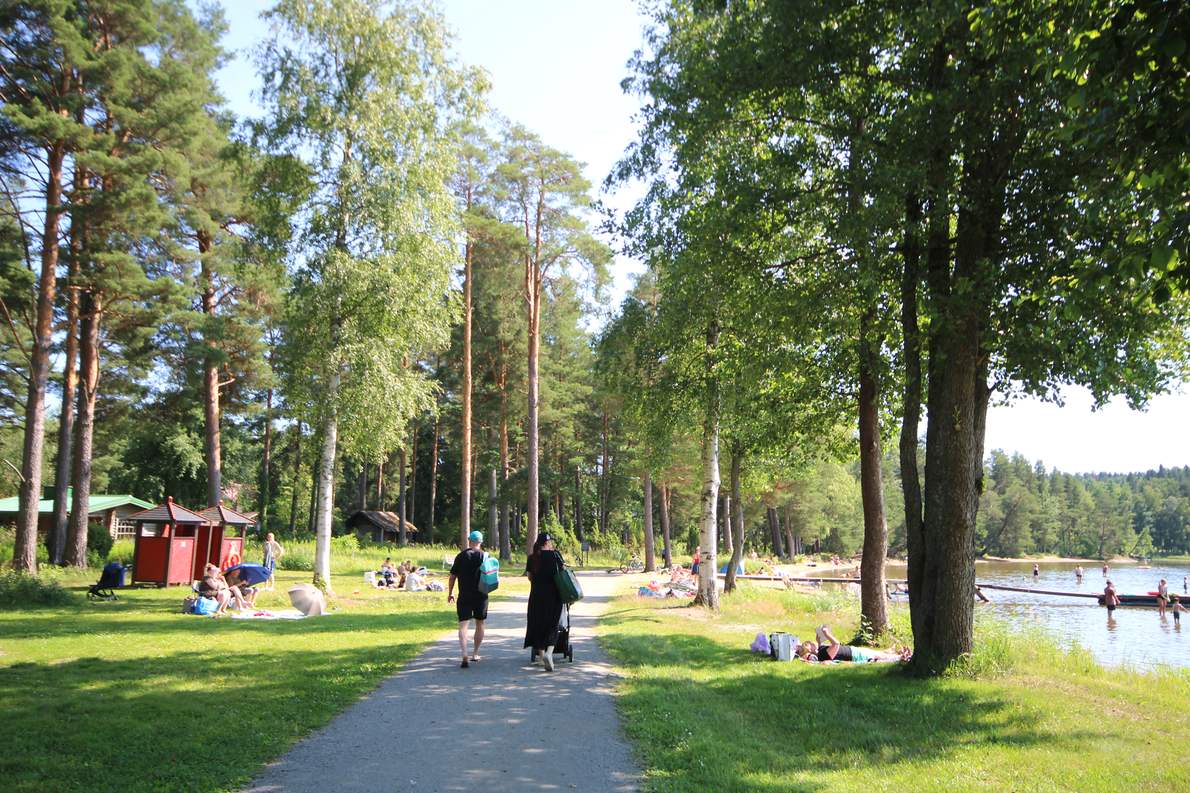 Pakanrannan uimaranta, Pälkäne.