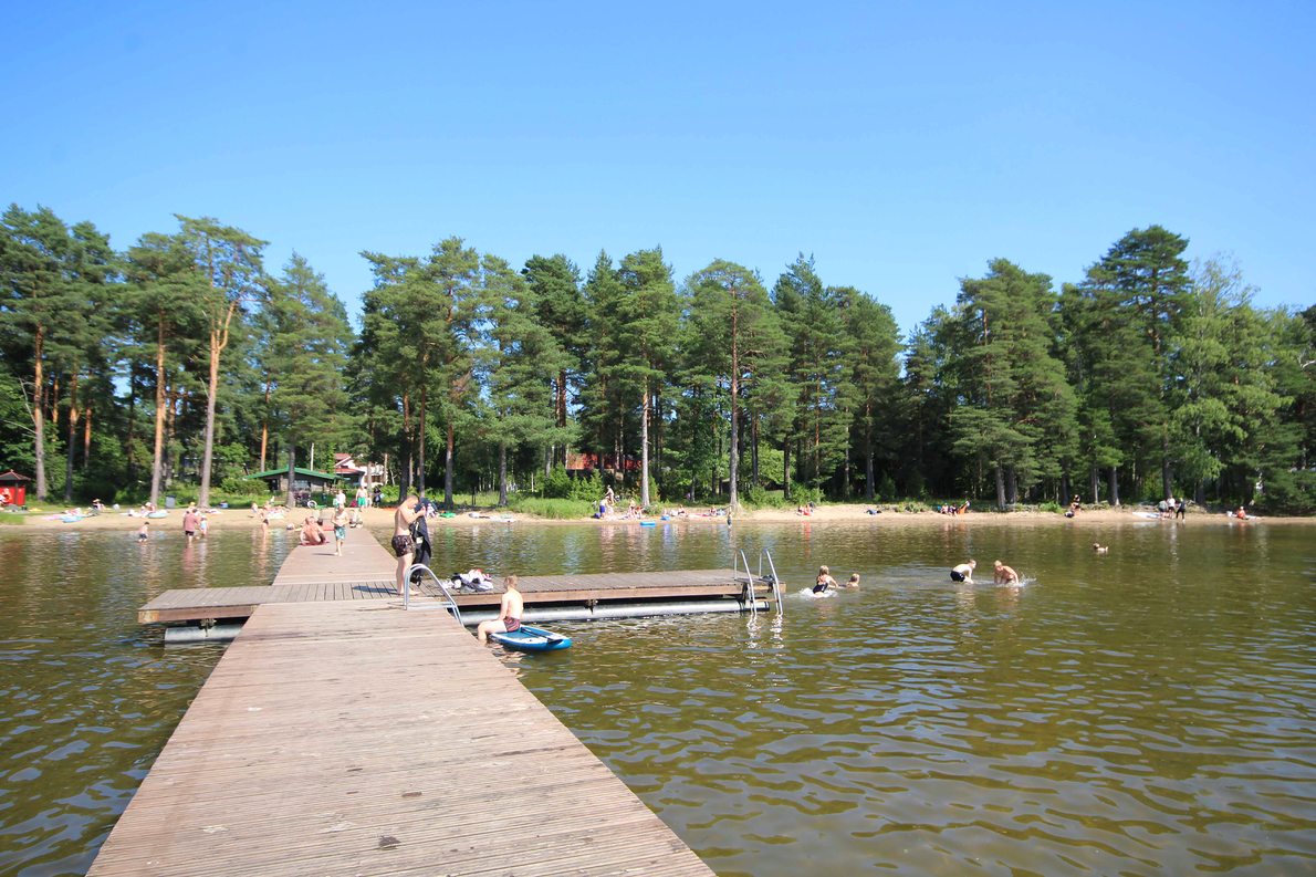 Pakanrannan uimaranta, Pälkäne.