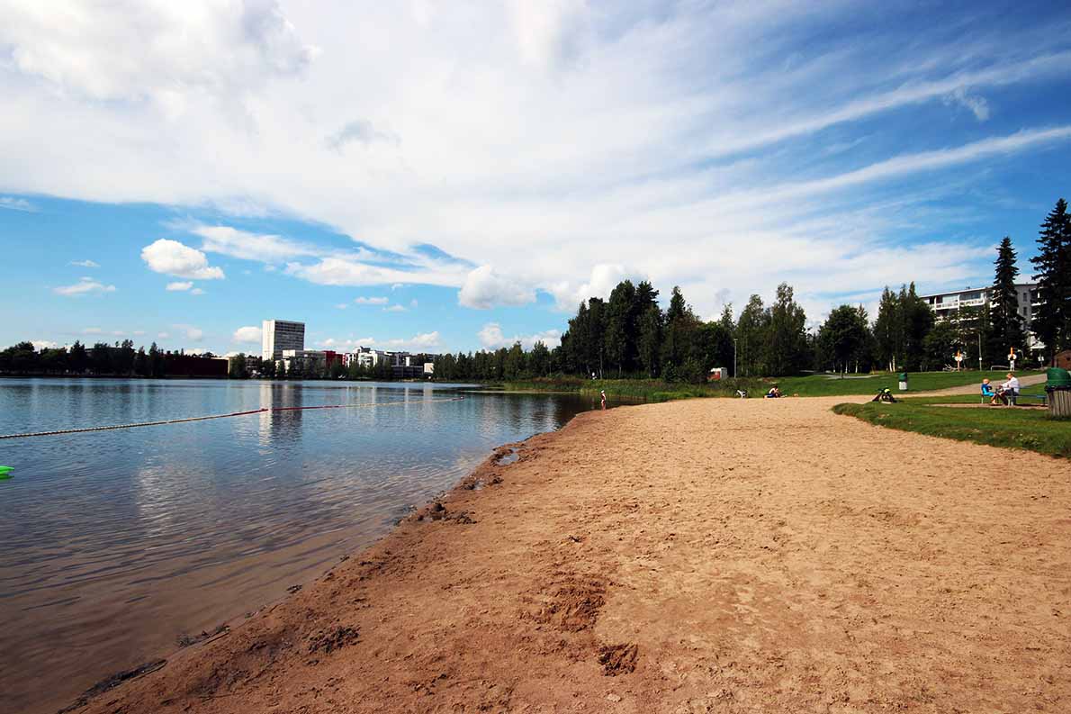 Kurikanvainion uimaranta, Pirkkala.