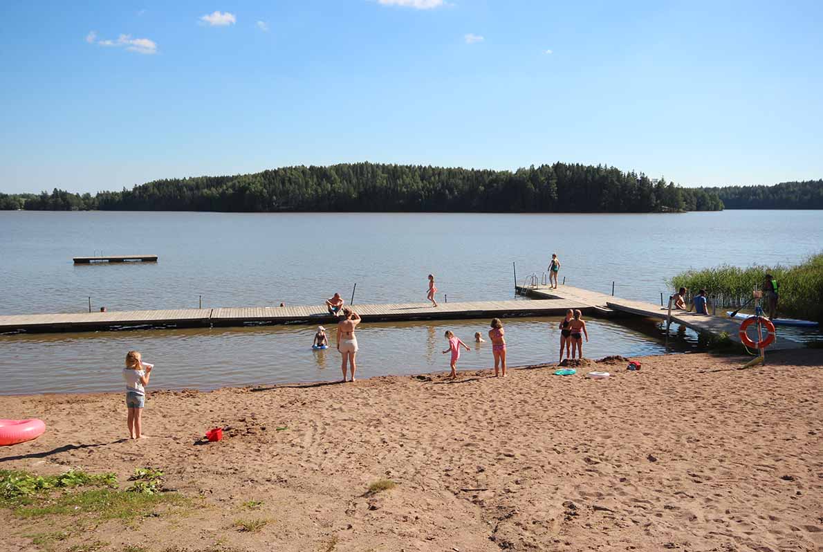 Hietasen ranta, Pornainen.