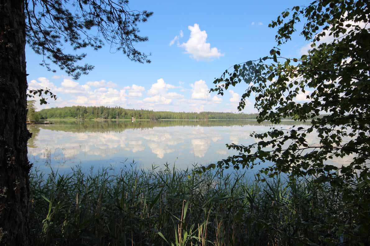 Isojärven leirikeskuksen uimaranta, Pornainen.