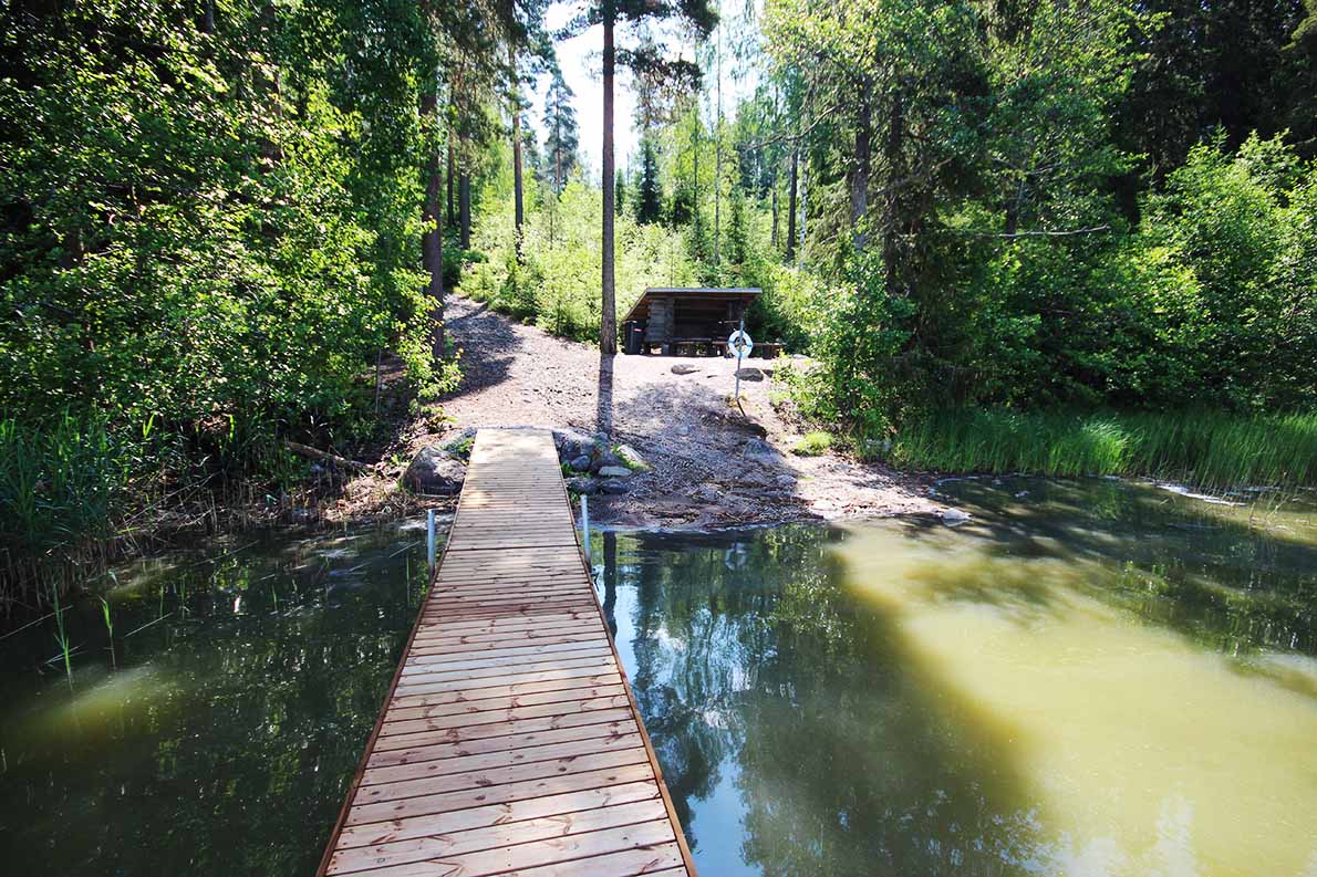 Isojärven leirikeskuksen uimaranta, Pornainen.