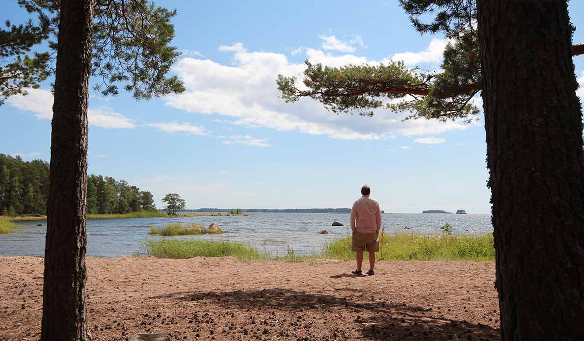 Flakanäsin uimaranta, Pyhtää.