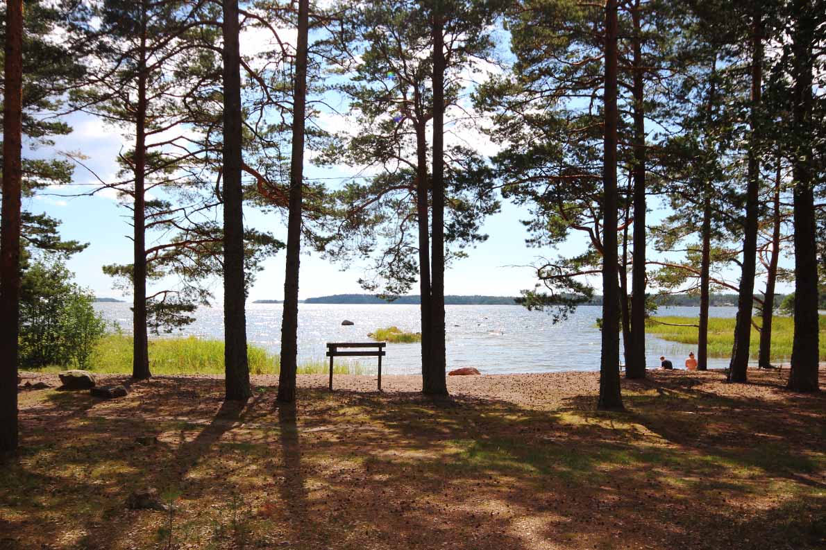 Flakanäsin uimaranta, Pyhtää.