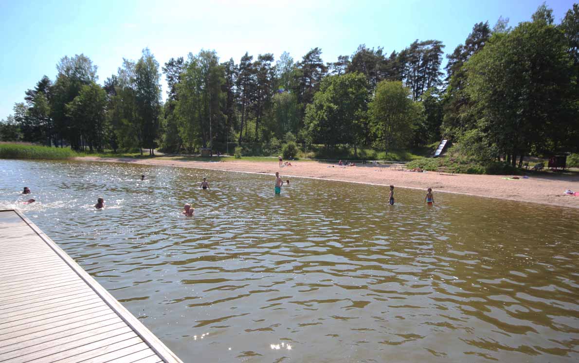 Knipnäsin uimaranta, Tammisaari, Raasepori.
