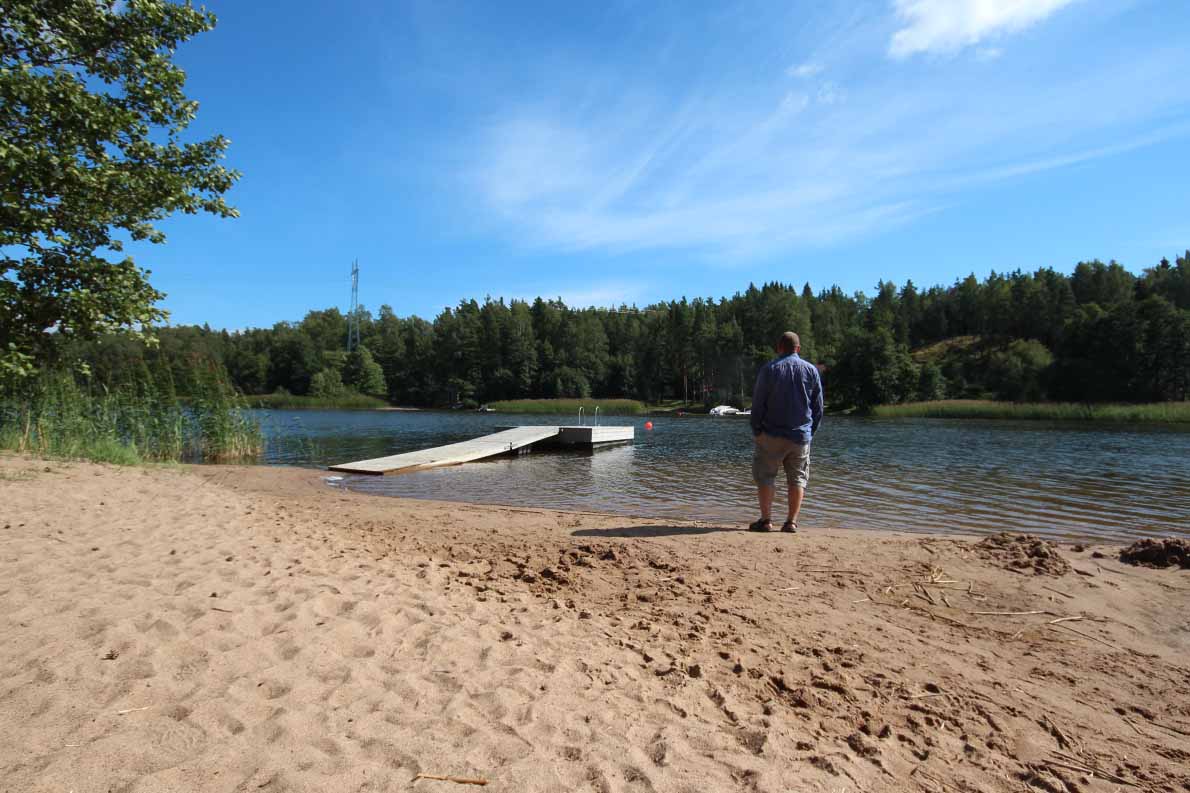 Langansböle Beach, Raasepori.