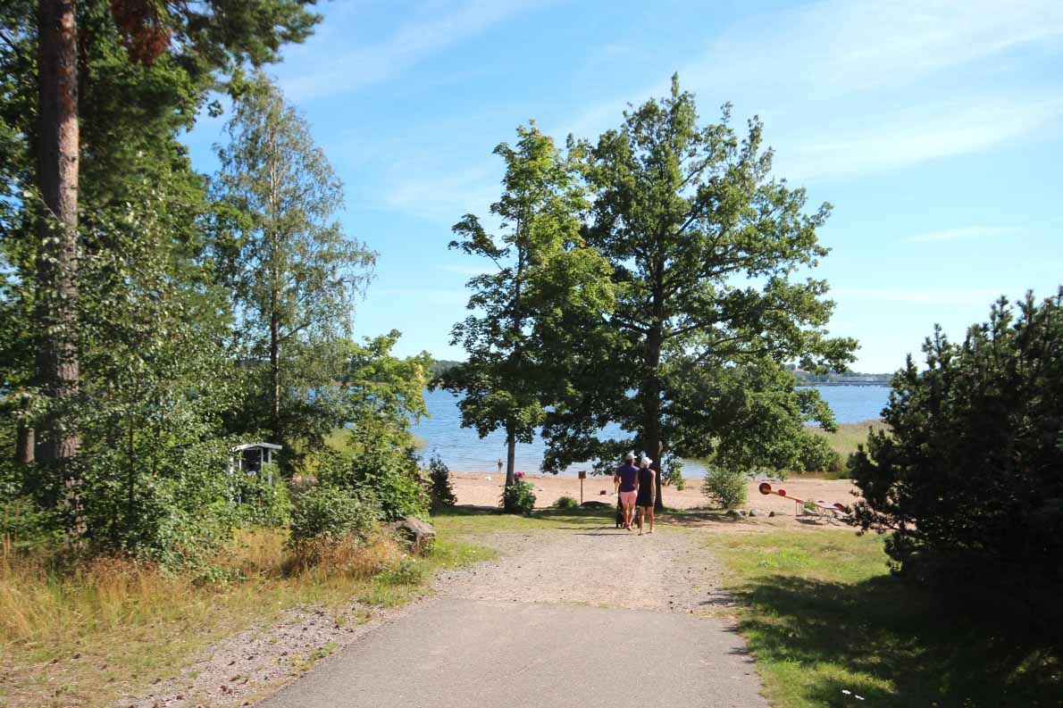 Sjövikin uimaranta, Raasepori.