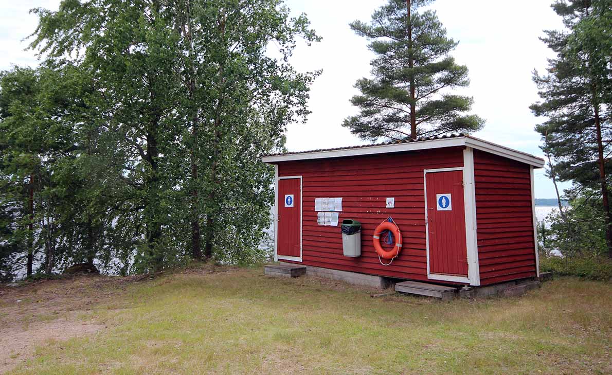 Vaittilan uimaranta, Ruokolahti.