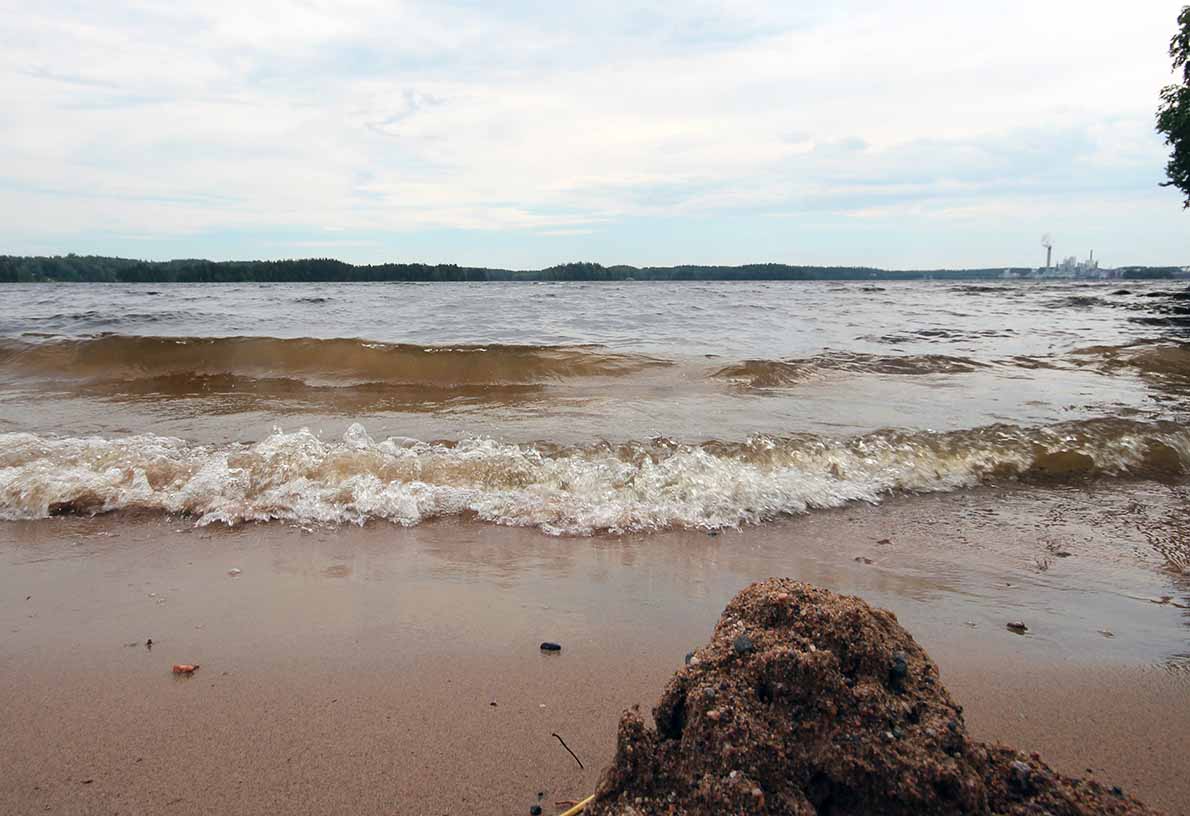 Vaittilan uimaranta, Ruokolahti.