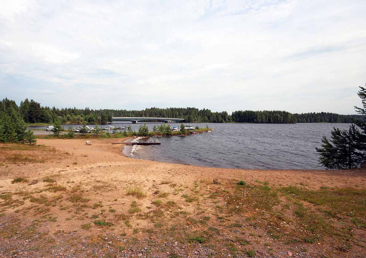 Vaittilan uimaranta, Ruokolahti.