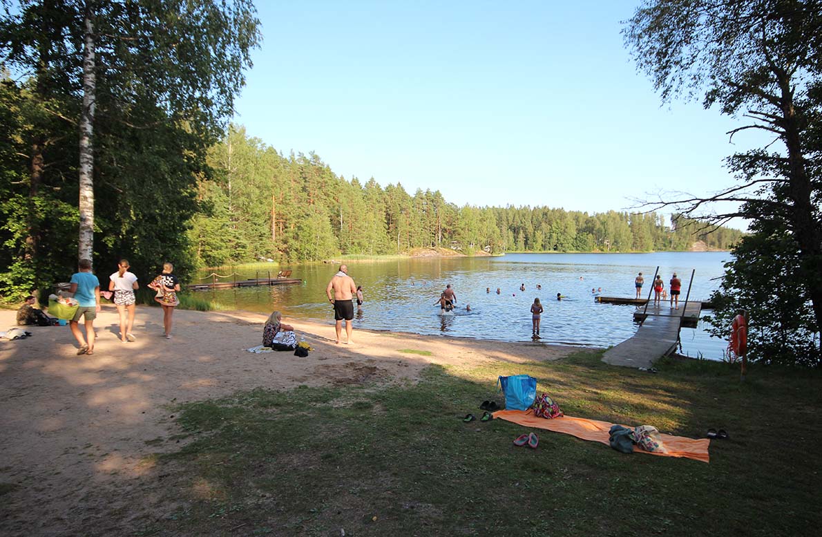 Piijärven uimaranta, Salo