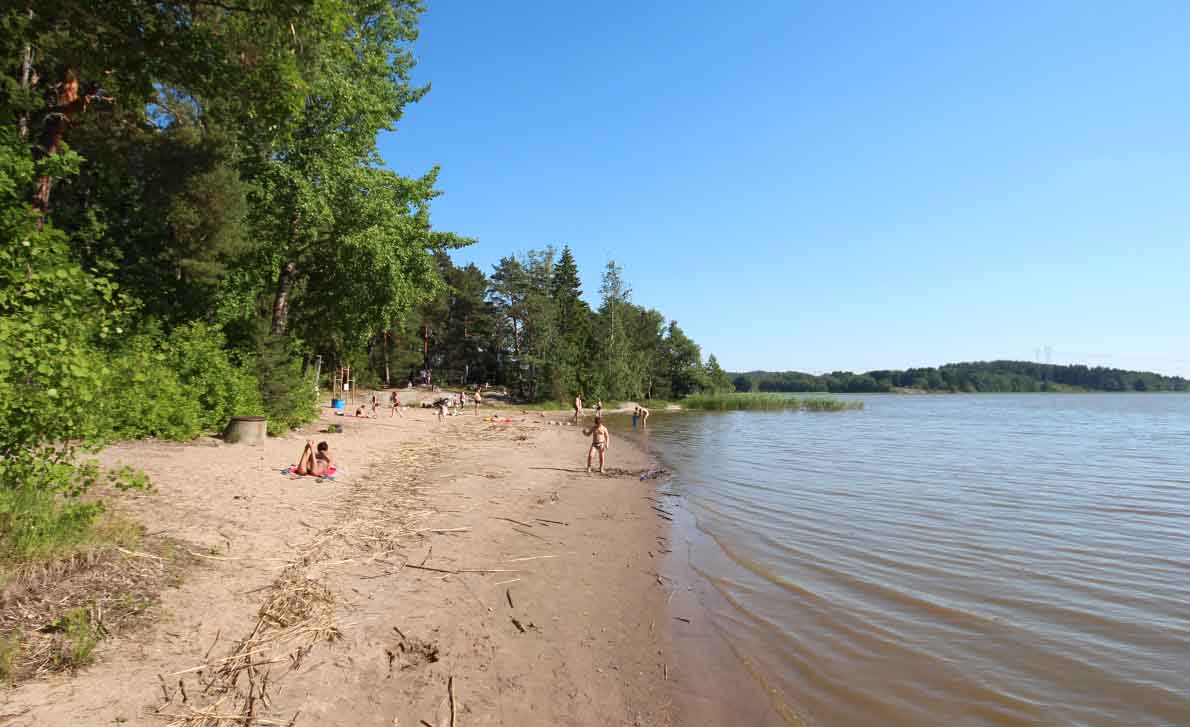 Vuohersaaren uimaranta, Salo.