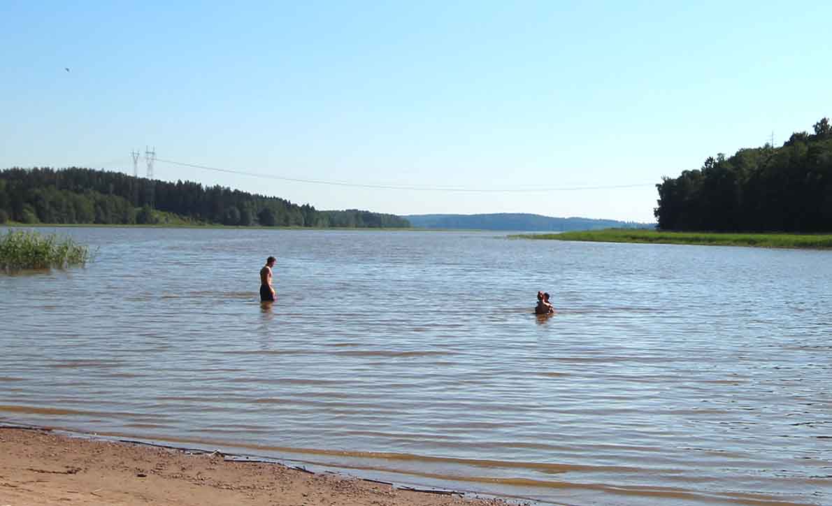 Vuohersaaren uimaranta, Salo.