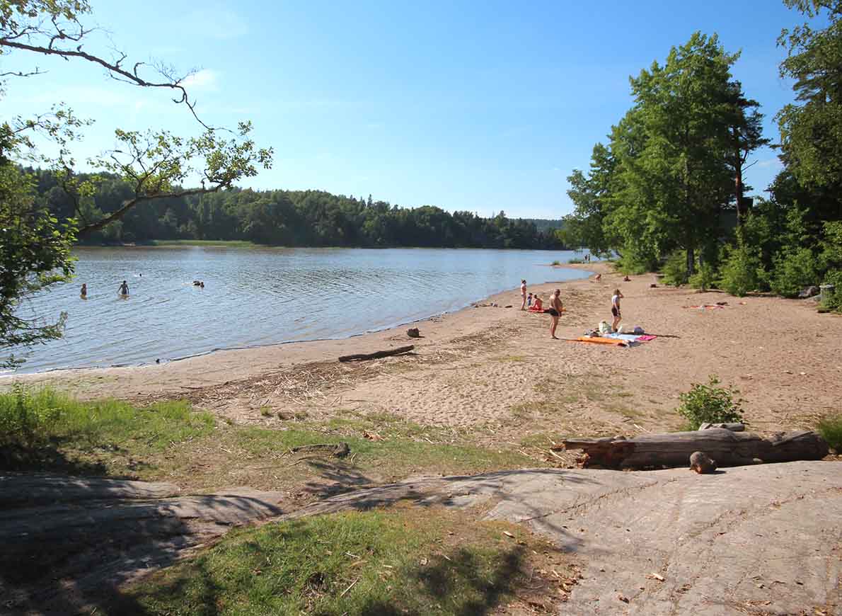 Vuohersaaren uimaranta, Salo.