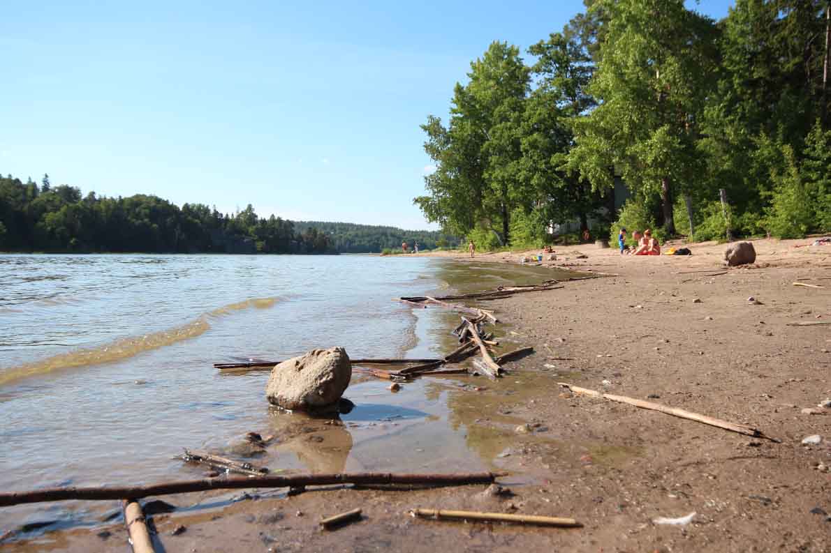 Vuohersaaren uimaranta, Salo.