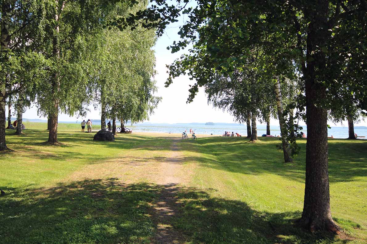 Kirkonniemen uimaranta, Savonlinna.